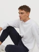 Свитшот мужской H&M 0685813 M-L Белый - изображение 5