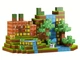 Магнитный конструктор 150шт кубики на магнитах Майнкрафт блоки Minecraft деревня дом природа - изображение 1