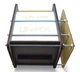 Корпус Економ для LiFePO4 - 230х4s EVE (230Ah 230Ач на 4 комірки) Бокс Акумуляторів (Розбір) Дерев'яний Ящик Коробка для Елементів Батарей - зображення 6