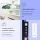 Умный инфракрасный обогреватель Klarstein Wonderwall Air Art Green (10037915) - изображение 3