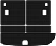 EVA килимок EVAtech в багажник авто для Santa FE (CM) 7 seats Hyundai 2006-2010 2 покоління SUV Korea Крапля чорна (HY33307BE5KBB) - зображення 1
