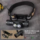 Налобный фонарь Sofirn H25LR с перезаряжаемой батареей, мощный, с высоким индексом цветопередачи (CRI) 90, ярким белым светом и глубоким красным светом Black - изображение 3