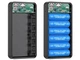 Корпус для Power Bank на 6*18650 2*USB з LED світильником Чорний - зображення 10