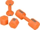 Zestaw hantli regulowanych HMS HL03 2 x 2.5 kg Pomarańczowe 17-47-401 (5908261685712) - obraz 2
