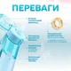 Спортивна пляшка 650 мл, яка змінює смак води з 7 капсулами прозора Блакитна - зображення 5