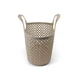 Кошик для зберігання універсальний MBM HOME FH-08 LIGHT BROWN пластиковий світло-коричневий - зображення 6