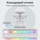 Атмосферный ультразвуковой увлажнитель воздуха гриб Rainfall с эффектом дождя. Ночник увлажнитель воздуха Doctor-101 с подсветкой белый (CH06) - изображение 6