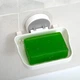 Мильниця клейка настінна MBM HOME BP-4 WHITE пластикова біла - зображення 4