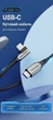 Кабель Vention USB-C - USB-C PD 100W 5A QC 4.0 кутовий 90° E-Marker 1.5 м Сірий (TAKHG) - зображення 2