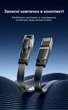 Патч-корд Vention CAT 8 Ethernet RJ-45 - RJ-45 40 Гбіт/с 2000 МГц Плоский 1.5 м Чорний (IKQBG) - зображення 11