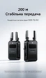 Беспроводной HDMI-видеосендер Vention 200 м 1080P 60Гц 5.8 ГГц Loop-out, NP-F Черный (ADUB0) - изображение 2