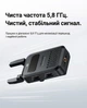 Беспроводной HDMI-видеосендер Vention 200 м 1080P 60Гц 5.8 ГГц Loop-out, NP-F Черный (ADUB0) - изображение 6
