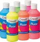 Farba plakatowa Creall Fluor fluorescencyjna 6x250 ml (8714181026606) - obraz 1