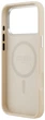 Панель Guess Triangle Logo MagSafe для Apple iPhone 17 Pro Max Beige (3666339515706) - зображення 6