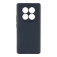 Чехол для Xiaomi Redmi Note 14 Pro 4G Silicone Cover Full Camera (A) Dark Blue - изображение 1