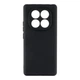 Чехол для Xiaomi Redmi Note 14 Pro 4G Silicone Cover Full Camera (A) Black - изображение 1