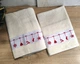 Набор новогодних полотенец Gulcan 50x90+70х140 Merry Christmas Decorations Beige - изображение 2