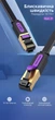 Патч-корд Vention Cat 7 U/FTP RJ45 10 Гбит/с плоский 1.5 м Черный (ICABG) - изображение 2