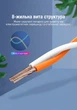 Кабель-удлинитель Vention Cat 7 FTP RJ45 10 Гбит/с плоский 1.5 м Черный (ICBBG) - изображение 12