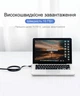 Патч-корд Vention CAT 7 U/FTP RJ-45 10 Гбит/с плоский 10 м Черный (ICABL) - изображение 7
