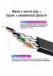 Кабель-удлинитель Vention Cat 7 FTP Ethernet RJ45 10 Гбит/с плоский 3 м Черный (ICBBI) - изображение 11