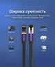 Патч-корд Vention Cat 7 U/FTP RJ45 15 м 10 Гбит/с Плоский Черный (ICABN) - изображение 13