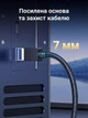 Патч-корд Ugreen NW153 CAT 8 S/FTP RJ-45 40 Гбіт/с 2000 МГц 15 м Чорний (30799) - зображення 5