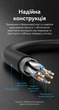 Патч-корд Vention CAT 8 SFTP Ethernet RJ45 40 Гбит/с 2000 МГц 3 м Черный (IKKBI) - изображение 7