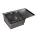 Кухонная мойка Britc HM HS7848L-B 78x48x21 см Серый - изображение 2