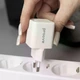 Мережевий зарядний пристрій Proove Pocket GaN Plus 25W (Type-C + USB) White - зображення 3