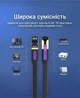 Патч-корд Vention CAT 7 U/FTP Ethernet RJ-45 10 Гбит/с плоский 0.5 м Черный (ICABD) - изображение 13