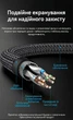 Патч-корд Vention CAT 8 SFTP RJ-45 8 жил 2 м 40 Гбіт/с 2000 МГц Чорний (IKOBH) - зображення 7