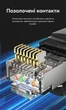 Патч-корд Vention CAT 8 SFTP RJ45 40 Гбит/с 2000 МГц хлопковая оплетка 15 м Черный (IKOBN) - изображение 8