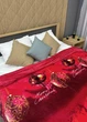 Покрывало из плюша (200×230см) Рождество. Цвет красный - изображение 8