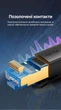 Патч-корд Vention CAT 6A SFTP RJ45 10 Гбит/с промышленный 2 м Черный (IBTBH) - изображение 9