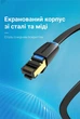 Патч-корд Vention CAT 8 SSTP RJ-45 40 Гбит/с 2000 МГц плоский 2 м Черный (IKCBH) - изображение 12