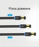 Патч-корд Vention CAT 8 RJ-45 40 Гбіт/с 2000 МГц плоский 3 м Чорний (IKCBI) - зображення 15