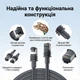 Кабель сетевой Vention Cat5e RJ45 для Starlink Standard Gen3 и Mini 1 Гбит/с экранированный IP67 15 м Серый (IACHN) - изображение 2