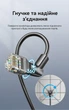 Патч-корд Vention CAT6A UTP RJ45 10 Гбит/с 0.2 м Поворотный 360° тонкий 3.8 мм Черный (IBSBAH) - изображение 3