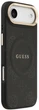 Etui Guess Peony Hot Stamp MagSafe do Apple iPhone Air Black (3666339519681) - obraz 4