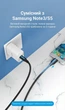 Кабель Vention USB-C - Micro-B USB 3.0 5 Гбит/с 2A 0.5 м Черный (CQABD) - изображение 6
