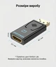 Адаптер Vention DisplayPort > HDMI 4K 30Hz позолочені контакти з фіксатором Чорний (HBMB0) - зображення 7