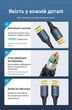 Кабель Vention DisplayPort v1.4 3 м 8K 60Hz, 4K 144Hz, 32.4 Гбит/с Синий (HCELI) - изображение 13