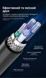 Кабель для принтера Vention USB 2.0 AM-BM 480 Мбит/с двойное экранирование 2 м Черный (COQBH) - изображение 6