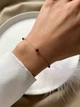 Цепочка на руку с натуральным гранатом 5640 - изображение 1