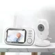 Видеоняня цифровая радионяня Baby Monitor ABM600 с дисплеем 3.5", ночным видением, двухсторонней связью, датчиком температуры и звука (камера видеонаблюдения) - изображение 4