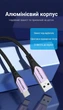 Кабель Vention USB 2.0 - Type-C 3A QC 2 м Фіолетовий (CODVH) - зображення 12