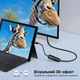 Адаптер Ugreen 20134 Micro HDMI - HDMI 4K 60Hz 3D Ethernet 20 см Черный (20134) - изображение 8
