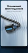Кабель-подовжувач Vention USB 2.0 AM-AF 480 Мбіт/с 1 м Чорний (CBIBF) - зображення 14