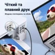 Кабель для принтера Ugreen US369 USB 2.0 USB-A - USB-B 2 м Нейлонове обплетення 480 Мбіт/с Чорний (80803) - зображення 6